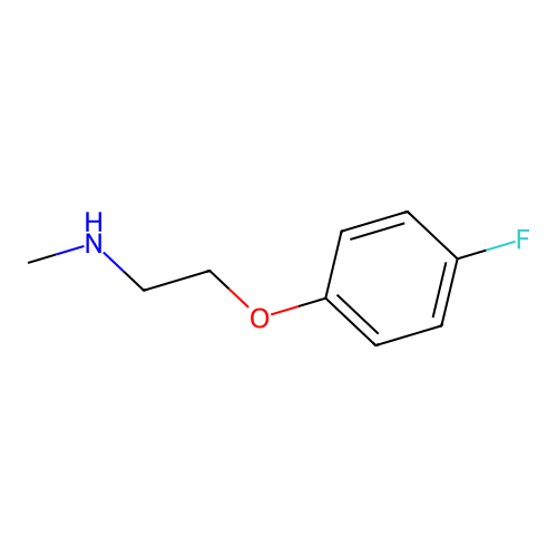 (2-(4-Fluorophenoxy)ethyl)(methyl)amine structure