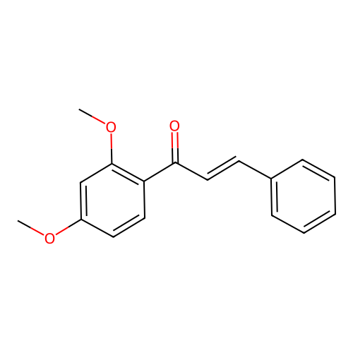 2',4'-Dimethoxychalcone structure