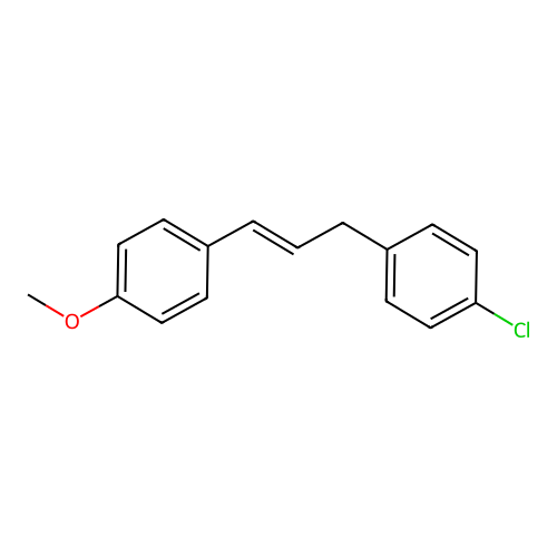 1-Chloro-4-(3-(4-methoxyphenyl)allyl)benzene structure
