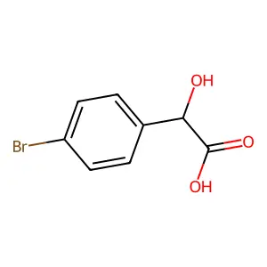 对溴扁桃酸 structure