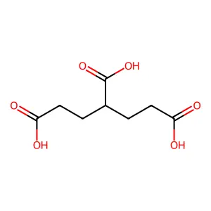 Pentane-1,3,5-tricarboxylic acid structure