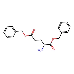 Dibenzyl 2-aminosuccinate structure