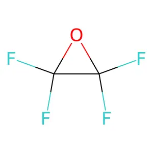 四氟环氧乙烷 structure