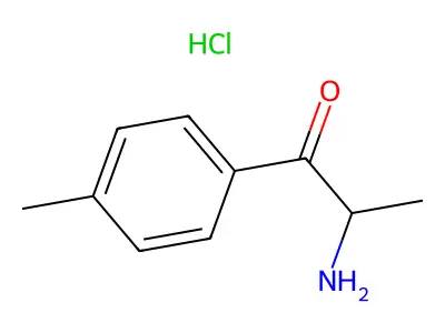 2-Amino-1-(4-methylphenyl)-1-propanone structure
