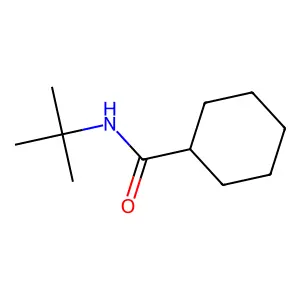 n-Tert-butylcyclohexanecarboxamide structure