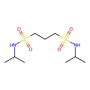 N~1~,N~3~-Di(propan-2-yl)propane-1,3-disulfonamide structure