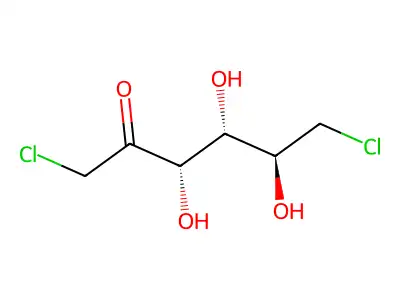 1,6-Dichloro-1,6-dideoxyfructose structure