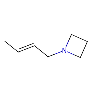 1-(But-2-en-1-yl)azetidine structure