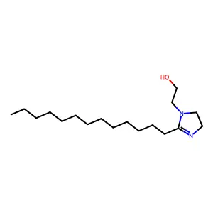 1H-Imidazole-1-ethanol, 4,5-dihydro-2-tridecyl- structure