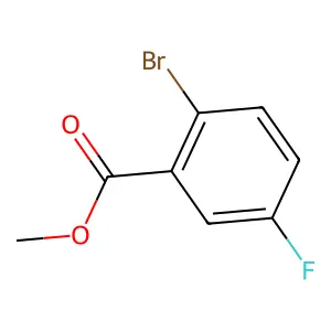 2-溴-5-氟苯甲酸甲酯 structure