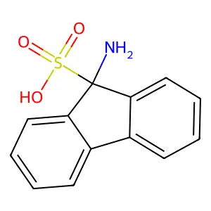 9-Amino-9H-fluorene-9-sulfonic acid structure