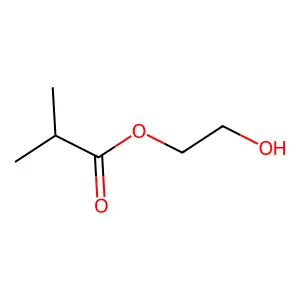 2-Hydroxyethyl isobutyrate structure