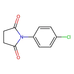 N-(对氯苯基)丁二酰亚胺 structure