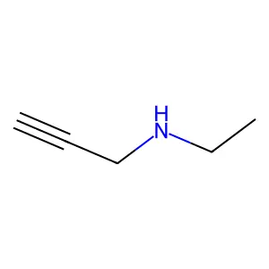 N-ethyl-N-propargylamine structure