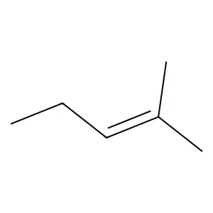 2-Methyl-2-pentene-1,1,1-D3 (trans) structure