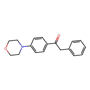 1-[4-(Morpholin-4-yl)phenyl]-2-phenylethanone structure