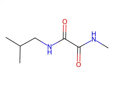 N-methyl-N'-(2-methylpropyl)ethanediamide structure