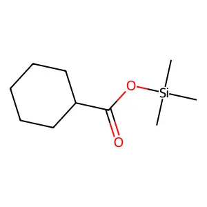 Trimethylsilyl cyclohexanecarboxylate structure