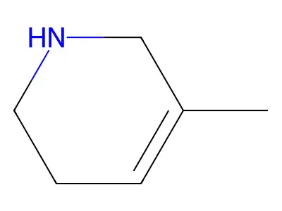 5-Methyl-1,2,3,6-tetrahydropyridine structure