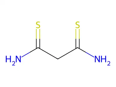 二硫代丙二酰胺 structure