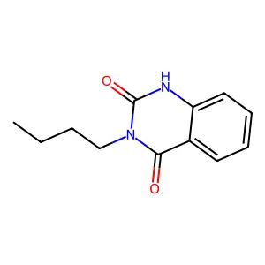 3-Butyl-2-hydroxyquinazolin-4(3h)-one structure
