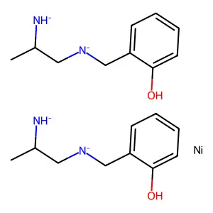 Bis(2-azanidylpropyl-[(2-hydroxyphenyl)methyl]azanide);nickel structure