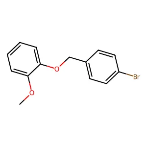 4-Bromobenzyl-(2-methoxyphenyl)ether structure