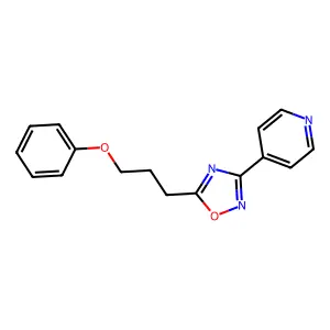 5-(3-Phenoxypropyl)-3-pyridin-4-yl-1,2,4-oxadiazole structure