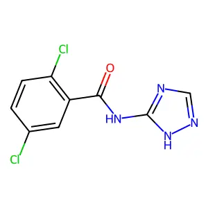 2,5-dichloro-N-(1H-1,2,4-triazol-5-yl)benzamide structure