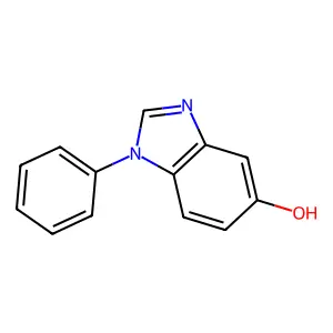 1-Phenyl-5-hydroxybenzimidazole structure