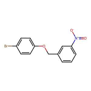 1-[(4-Bromophenoxy)methyl]-3-nitrobenzene structure