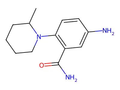 5-Amino-2-(2-methyl-piperidin-1-yl)-benzamide structure