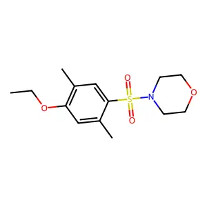 4-(4-Ethoxy-2,5-dimethylbenzenesulfonyl)morpholine structure