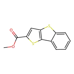 Methyl benzo[b]thieno[2,3-d]thiophene-2-carboxylate structure