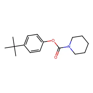 4-(Tert-butyl)phenyl piperidinecarboxylate structure