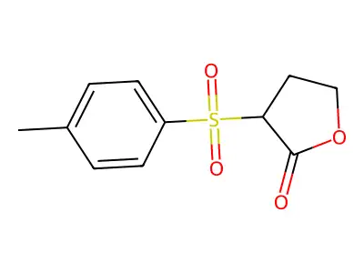 3-(4-Methylphenyl)sulfonyloxolan-2-one structure