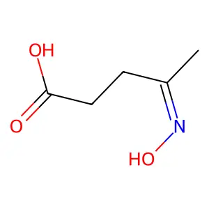 4-(Hydroxyimino)pentanoic acid structure