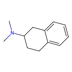 n,n-Dimethyl-1,2,3,4-tetrahydronaphthalen-2-amine structure