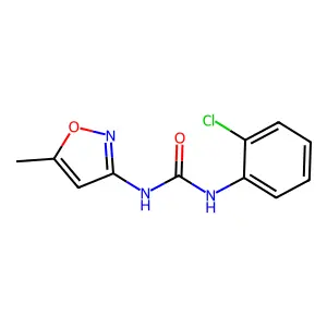 1-(2-Chloro-phenyl)-3-(5-methyl-isoxazol-3-yl)-urea structure