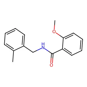 2-methoxy-N-(2-methylbenzyl)benzamide structure