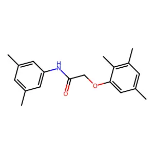 N-(3,5-dimethylphenyl)-2-(2,3,5-trimethylphenoxy)acetamide structure