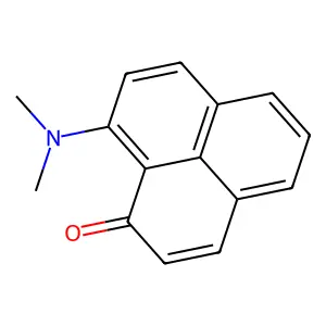 1H-Phenalen-1-one, 9-dimethylamino- structure