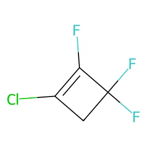 1-Chloro-2,3,3-trifluorocyclobutene structure