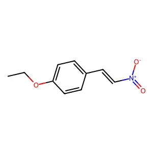Benzene,1-ethoxy-4-(2-nitroethenyl)- structure
