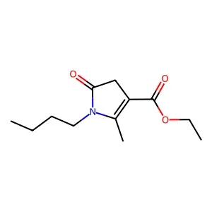 N-[(2E)-2-(3-bromo-4-oxocyclohexa-2,5-dien-1-ylidene)-3H-1,3-benzoxazol-5-yl]-2-(2,4-dibromo-6-methylphenoxy)acetamide structure