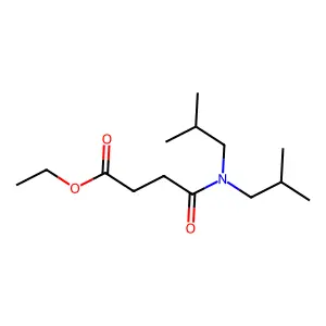 1,4-Piperazinedicarboxylic acid, 2,5-dimethyl-, diethyl ester structure