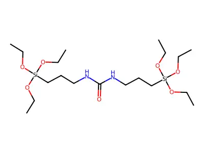 1,3-Bis(3-triethoxysilylpropyl)urea structure