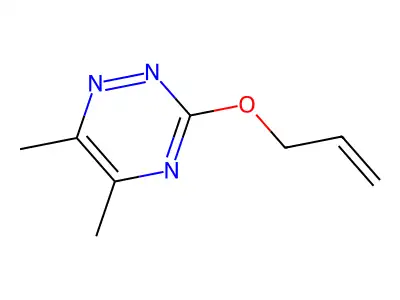 as-Triazine, 3-(allyloxy)-5,6-dimethyl- structure