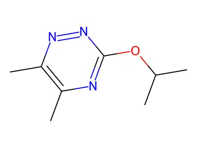 as-Triazine, 5,6-dimethyl-3-isopropoxy- structure