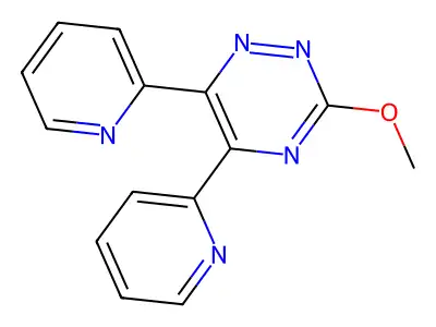 as-Triazine, 5,6-di-2-pyridyl-3-methoxy- structure